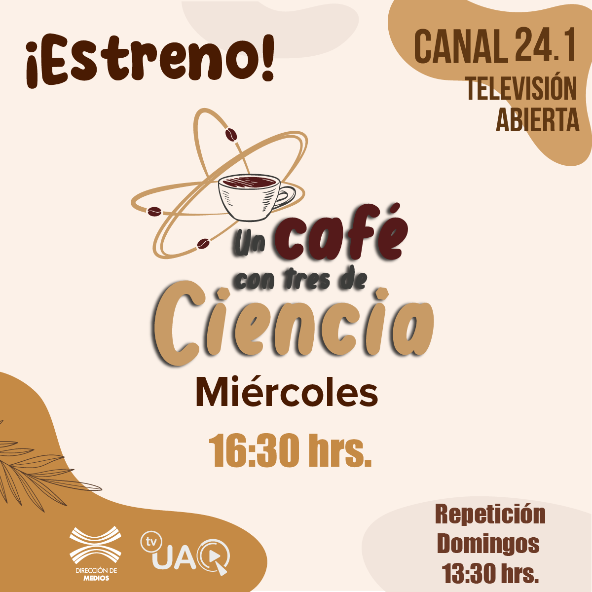 Un Café con Tres de Ciencia ☕️🧬